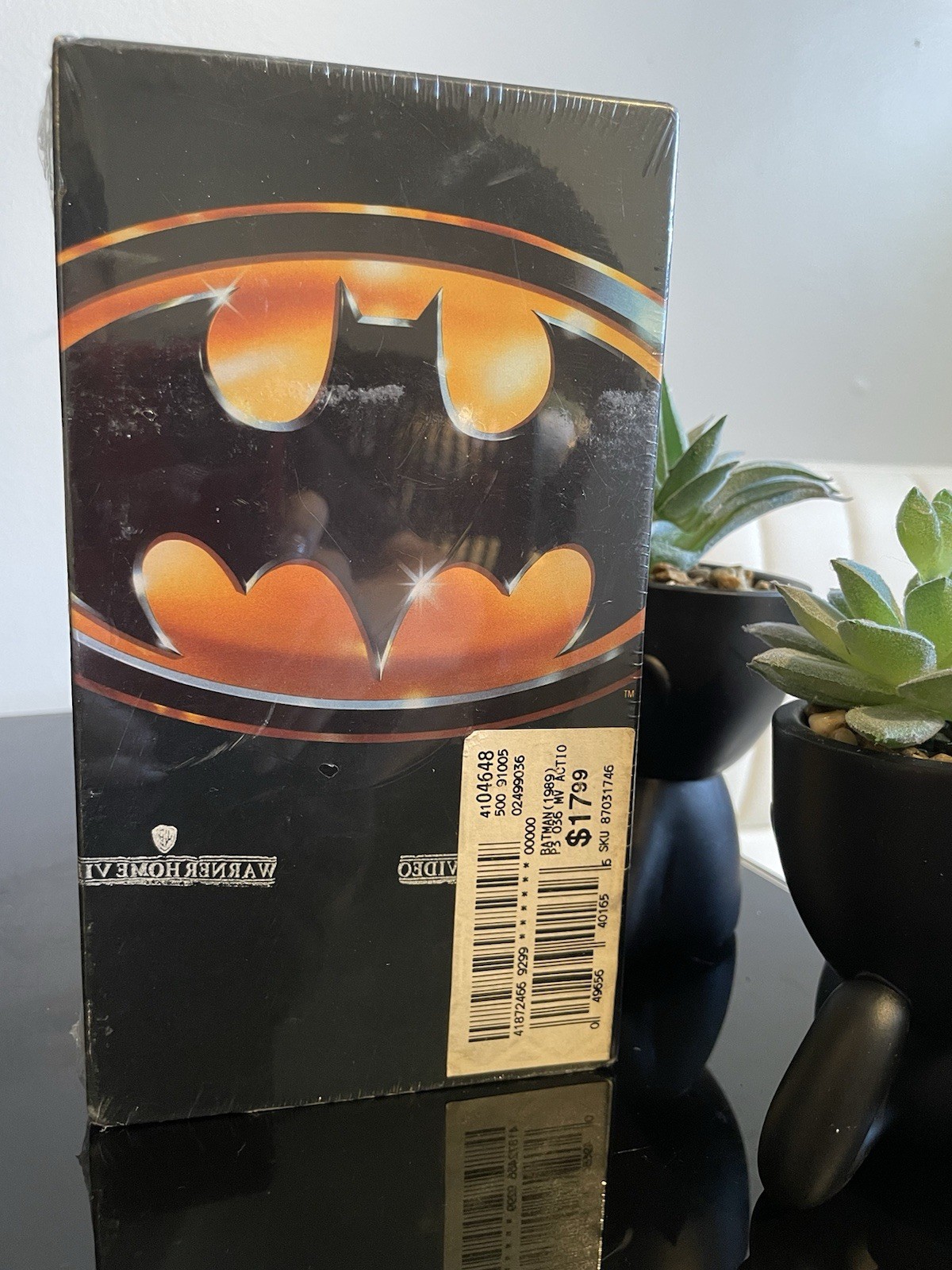 Warner Home Video Batman (1989) VHS NTSC PG-13 Tim Burton Keaton Nicholson Warner Home Video Batman (1989) VHS NTSC PG-13 Tim Burton Keaton Nicholson