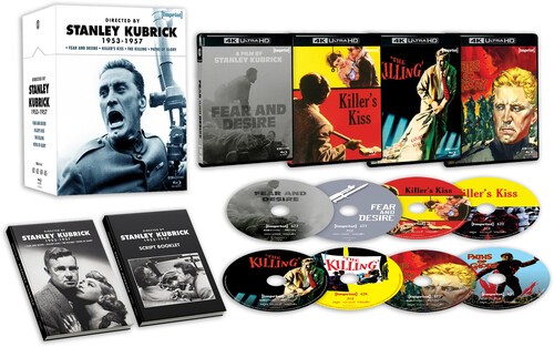 Directed by Stanley Kubrick (1953-1957) [New 4K UHD Blu-ray] With Blu-Ray, Box