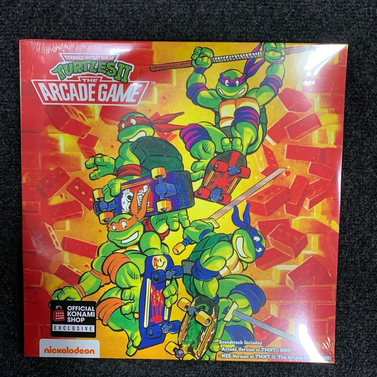 NICKELODEON  Teenage Mutant Ninja Turtles II: The Arcade Game Vinyl Soundtrack