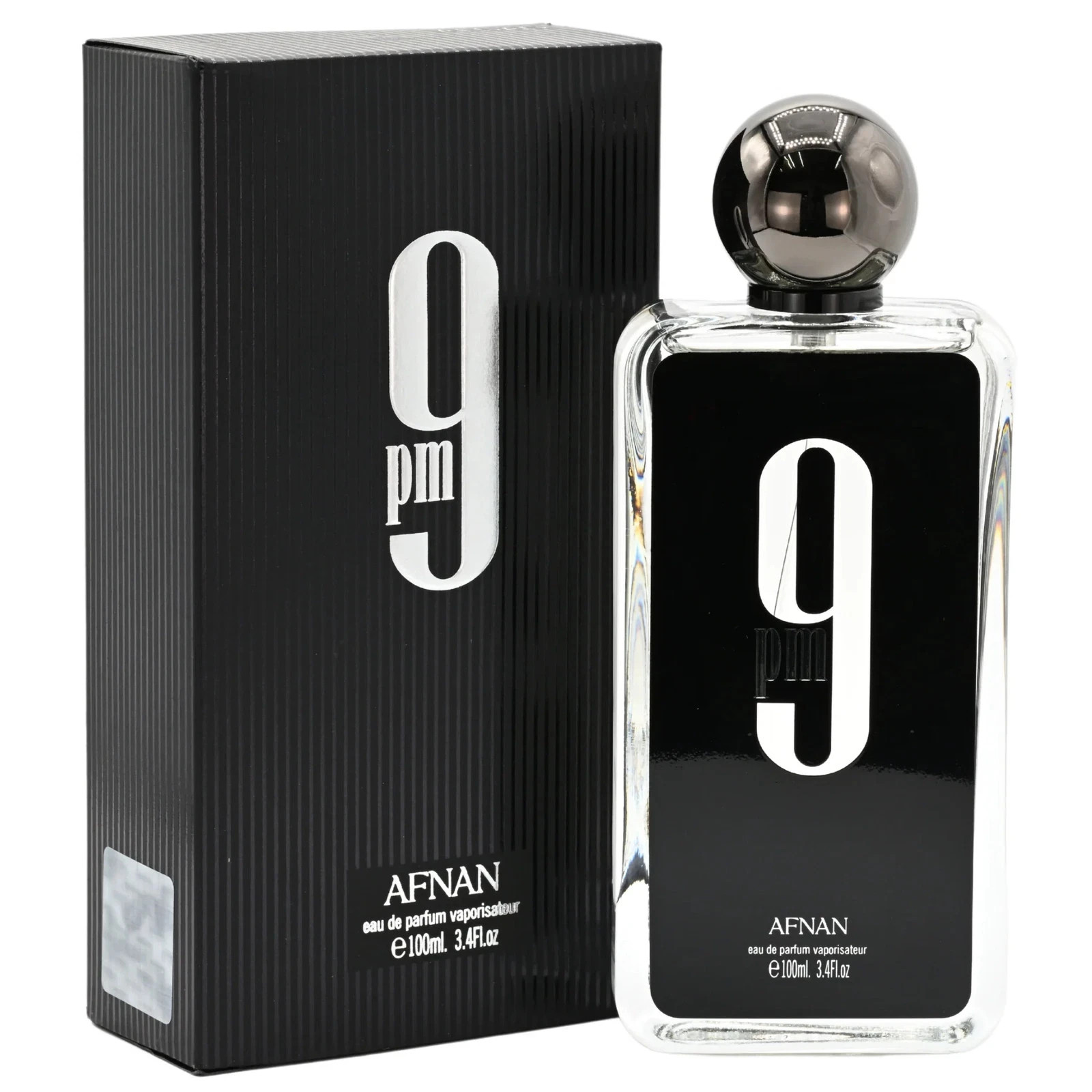 Afnan 9 PM Men\'s Eau de Parfum Spray Regular Size 3.4 fl oz / 100ml Afnan 9 PM Men\'s Eau de Parfum Spray Regular Size 3.4 fl oz / 100ml