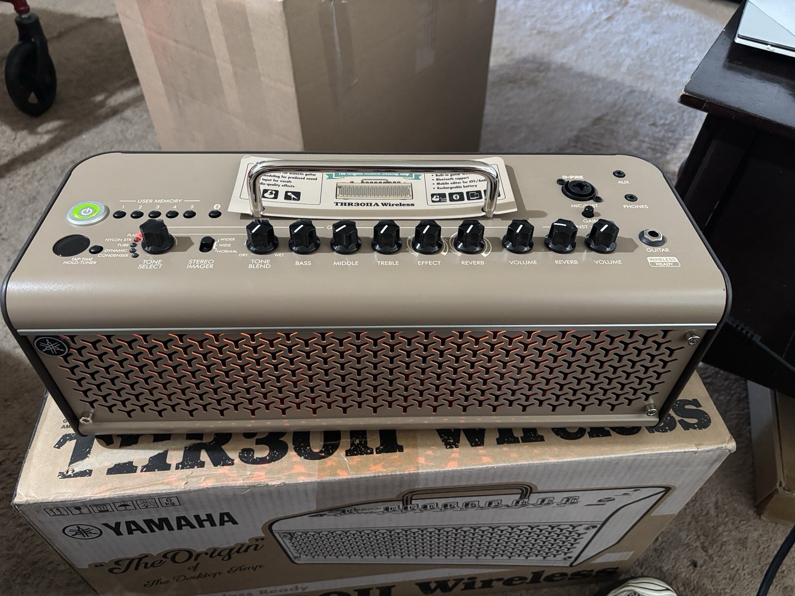Yamaha THR30IIWL 30W Wireless Guitar Amplifier “The Origin”, Bluetooth