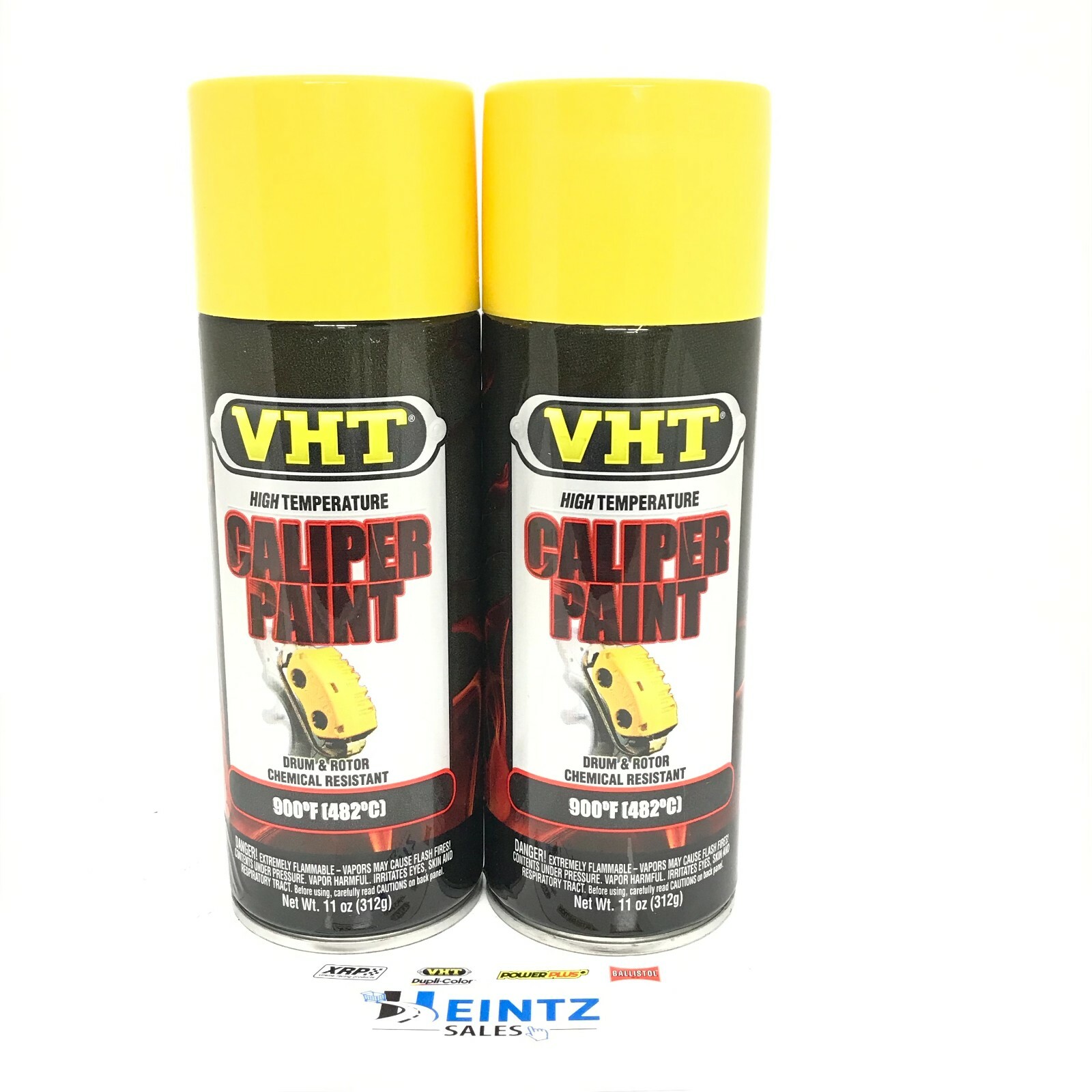 VHT SP738-2 PACK BRIGHT YELLOW Brake Caliper Paint High Heat - 11 oz Aerosol