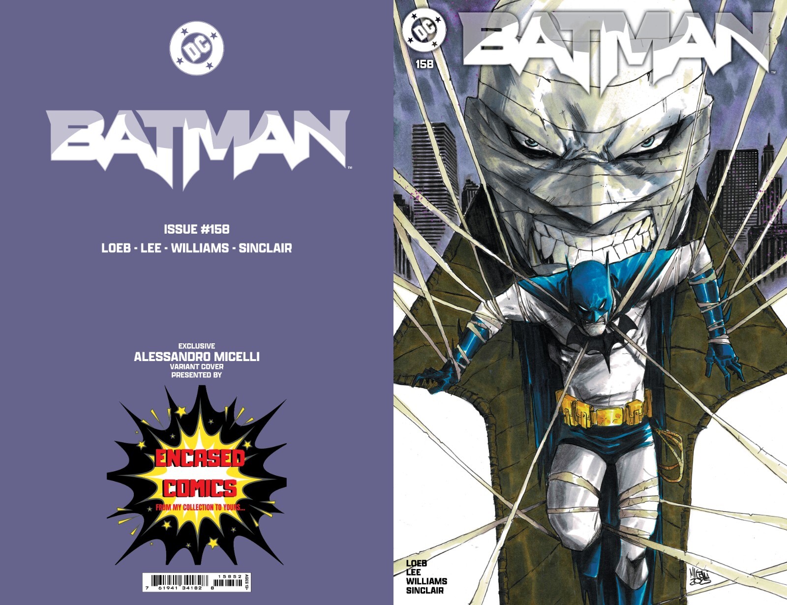 Batman #158 Alessandro Micelli Cover