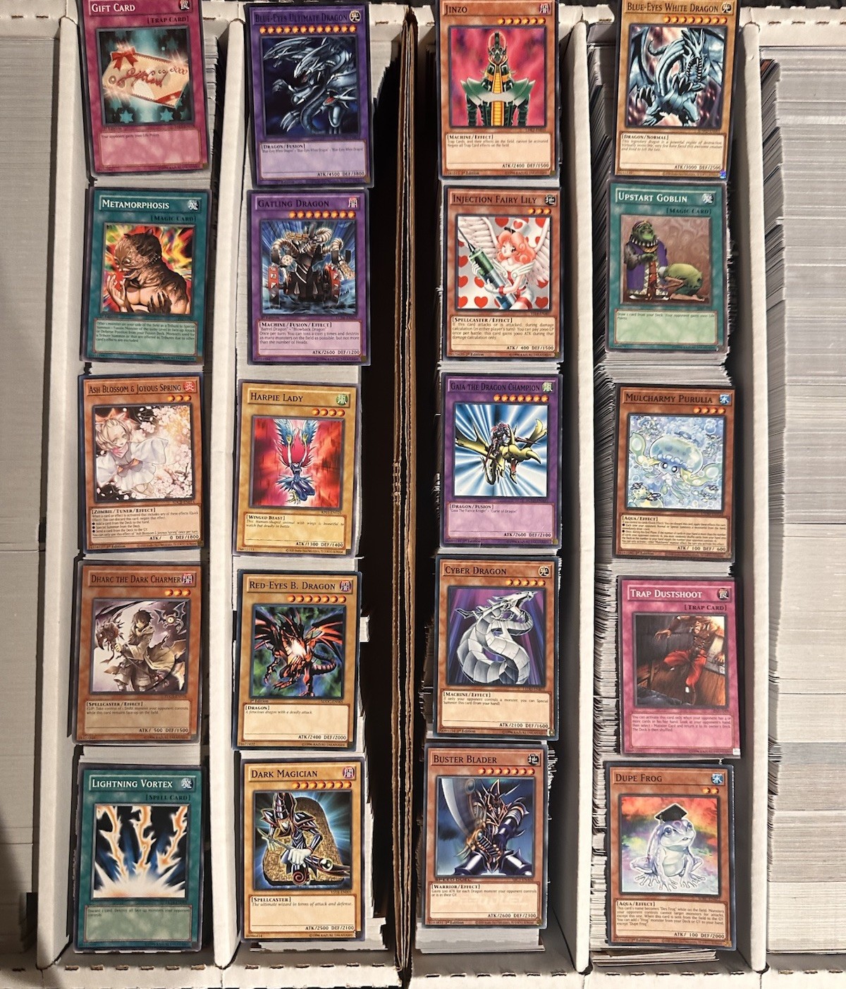 Yu-Gi-Oh 500 Card Common Mixed Lot Vintage + Modern Yu-Gi-Oh 500 Card Common Mixed Lot Vintage + Modern