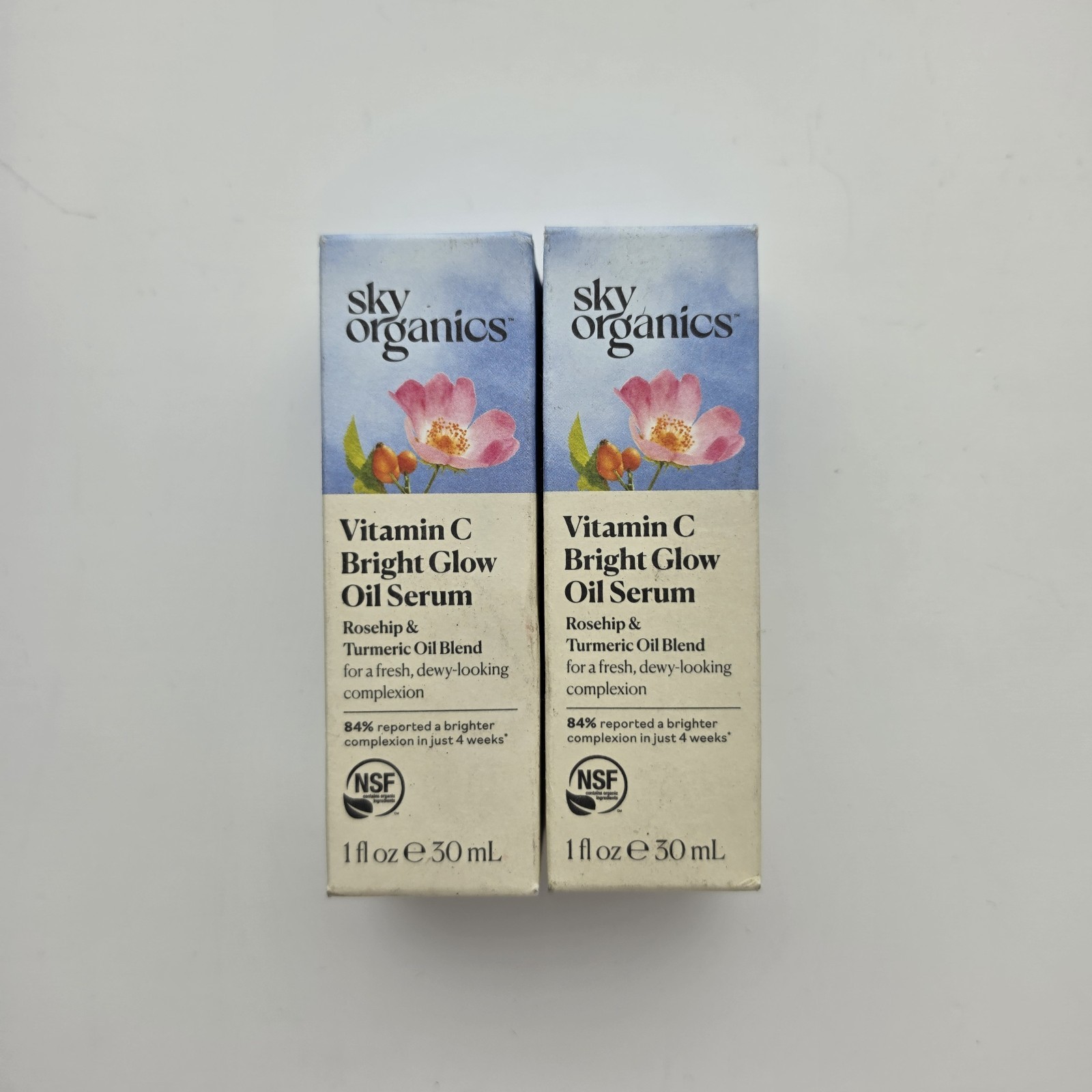 Sky Organics - Vitamin C Bright Glow Oil Serum - 1oz - 2 Pack Sky Organics - Vitamin C Bright Glow Oil Serum - 1oz - 2 Pack