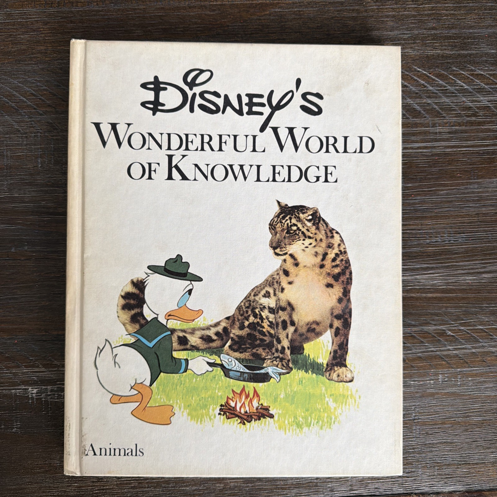 Vintage Disney\'s Wonderful World of Knowledge Animals Hardcover Book 1973 1st Ed