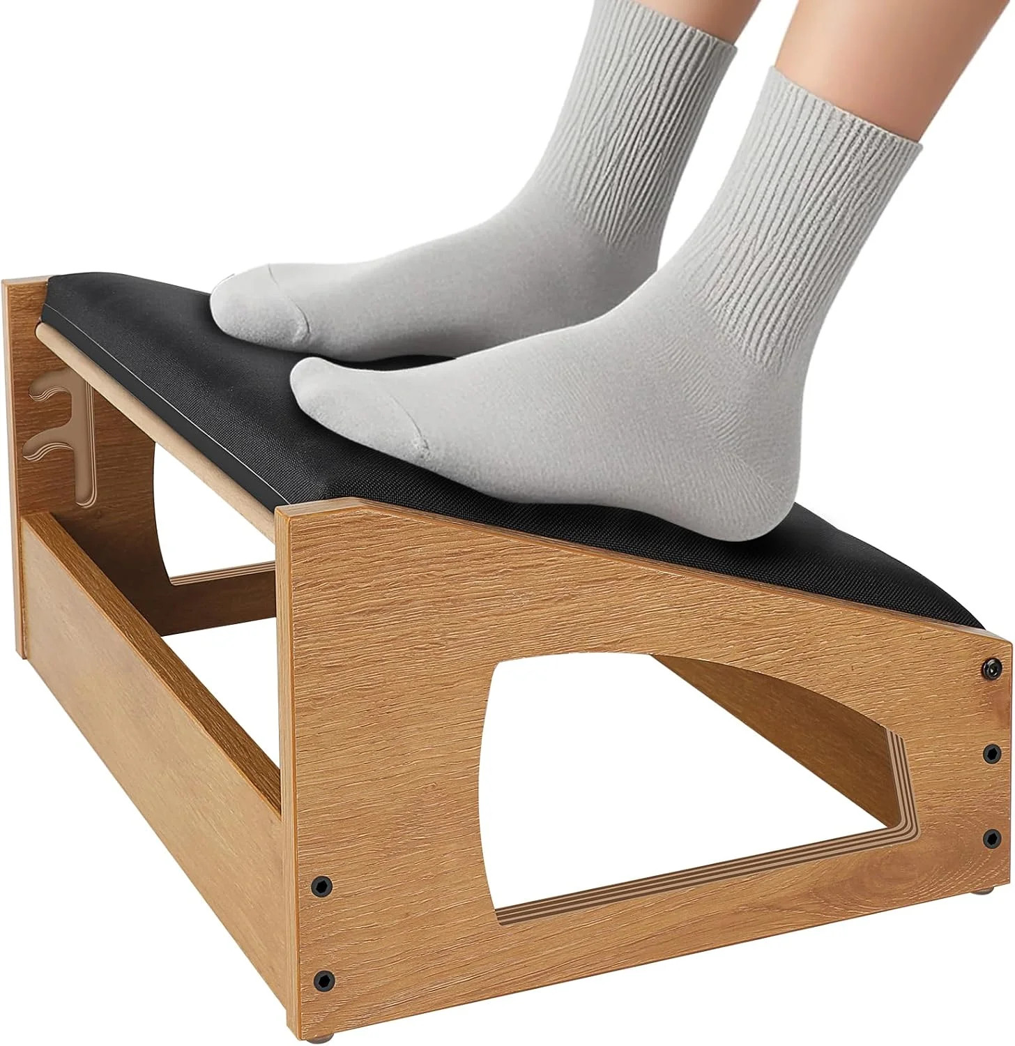 Ergonomic Foot Rest Under Desk, 4 Adjustable Height Foot Stool | Foot Stool Ergonomic Foot Rest Under Desk, 4 Adjustable Height Foot Stool | Foot Stool