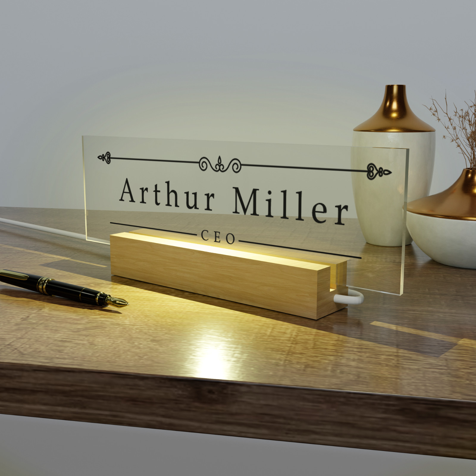 Acrylic Desk Name Plate Personalized I Custom Acrylic Sign I Name Plate for Desk Acrylic Desk Name Plate Personalized I Custom Acrylic Sign I Name Plate for Desk