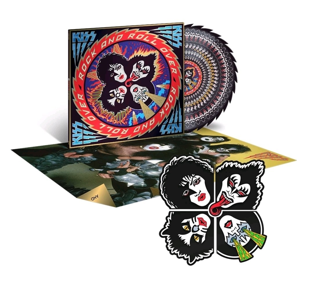 KISS Rock And Roll Over 50th DELUXE 1LP PICTURE DISC VINYL + Coin PRESALE 11/06 KISS Rock And Roll Over 50th DELUXE 1LP PICTURE DISC VINYL + Coin PRESALE 11/06