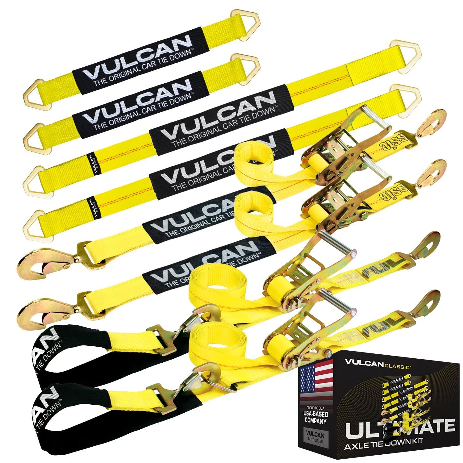 VULCAN Ultimate Kit, Classic Yellow (Wire & Snap Hooks), 
