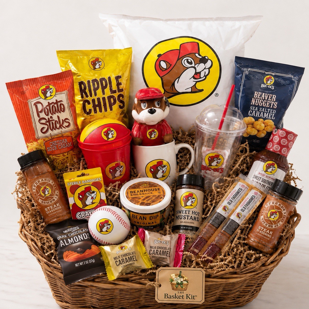 Buc-ee’s Texas Gift Basket Birthday, Father Day, College Package, Corporate Gift