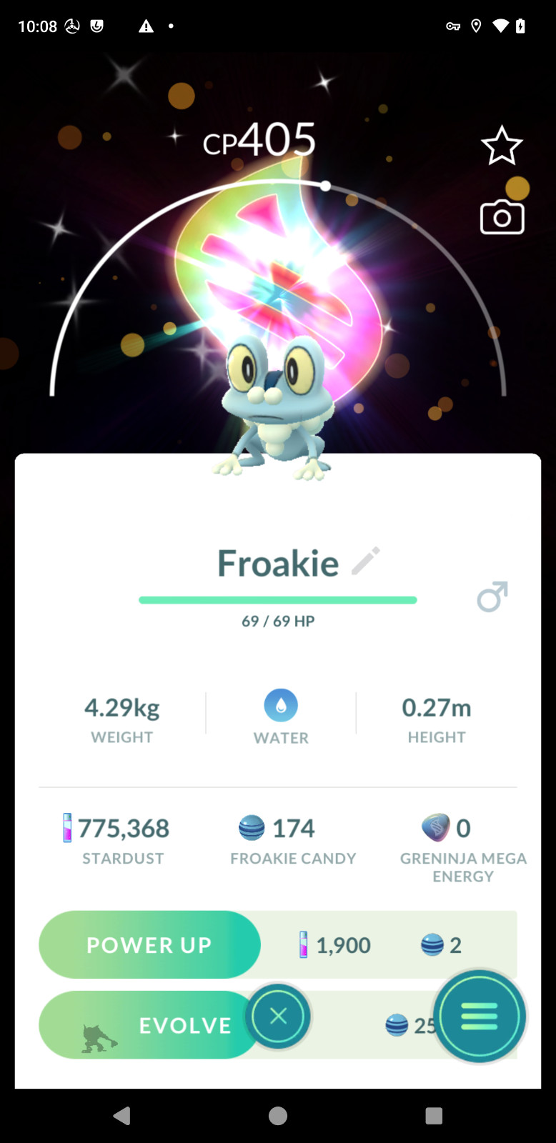 ✨ Shiny Froakie, Chespin, Fennekin | Mega Evolution Background | Tr—de 20K Dust