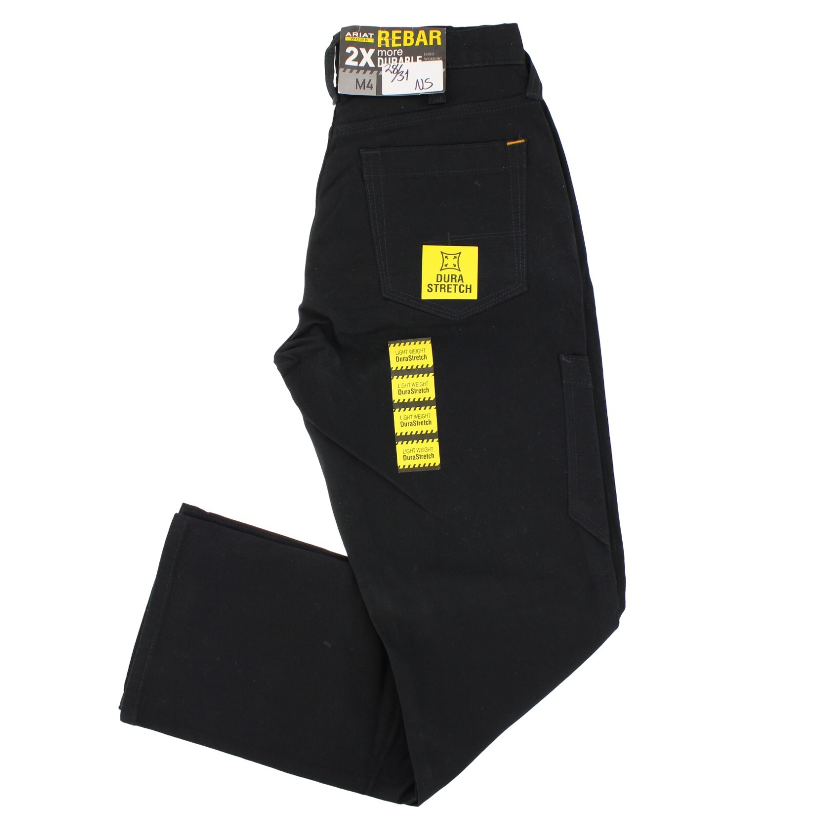 Ariat Work Rebar M4 Pants Men's Relaxed Straight, 7-Pocket Carpenter DuraStretch