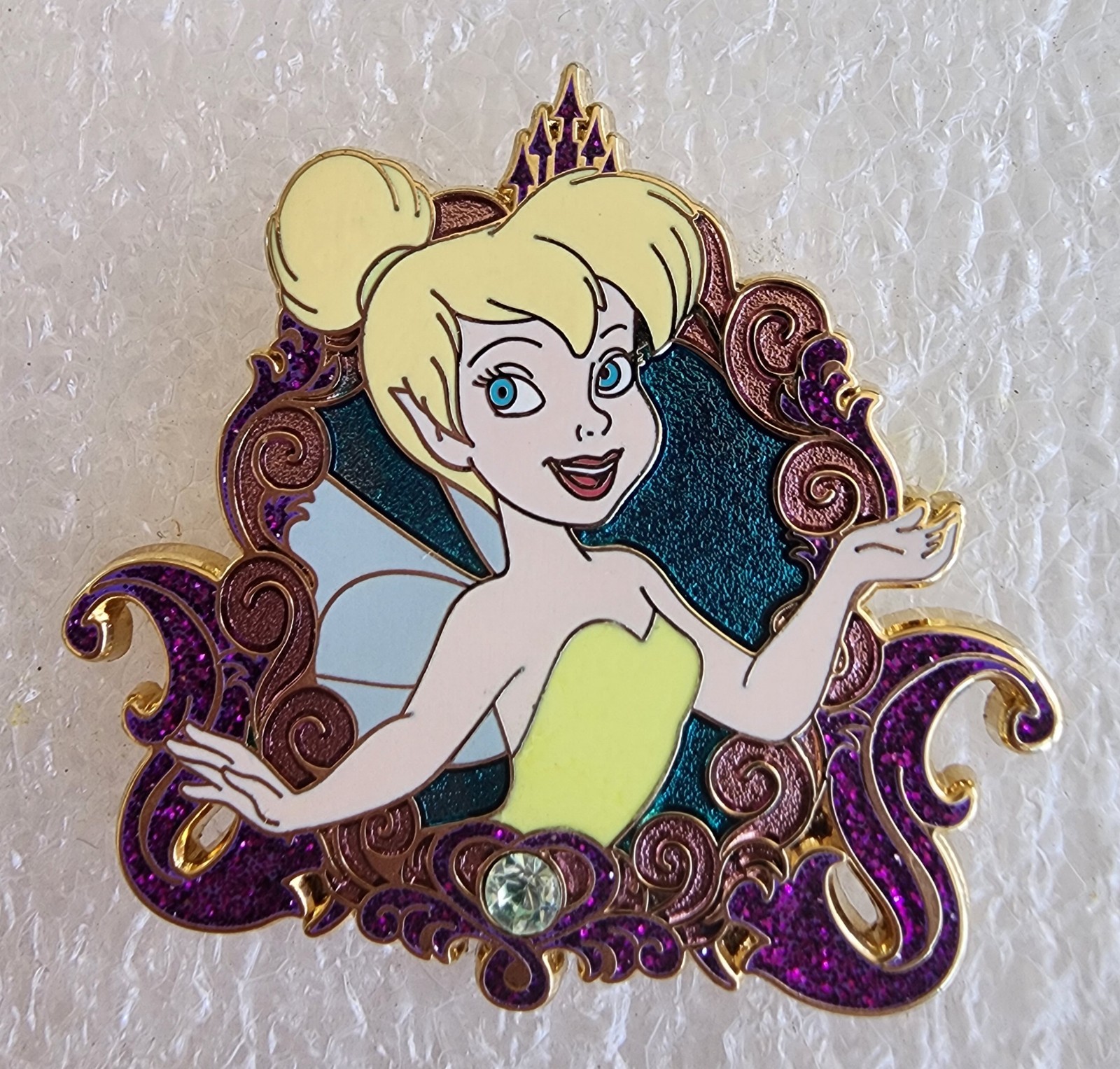 💚RARE DLR~DISNEY GIRLS-TINKER BELL✨ REVEALED MYSTERY COLLECTION PIN-FREE SHPG