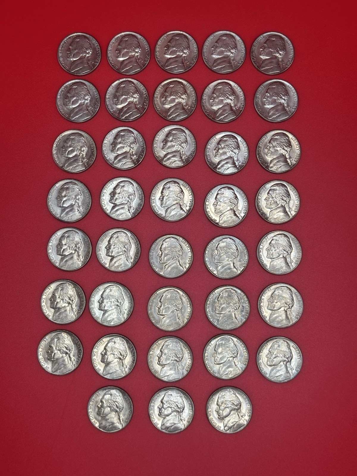 MS/BU - 1965 Jefferson Nickel (38 Available)
