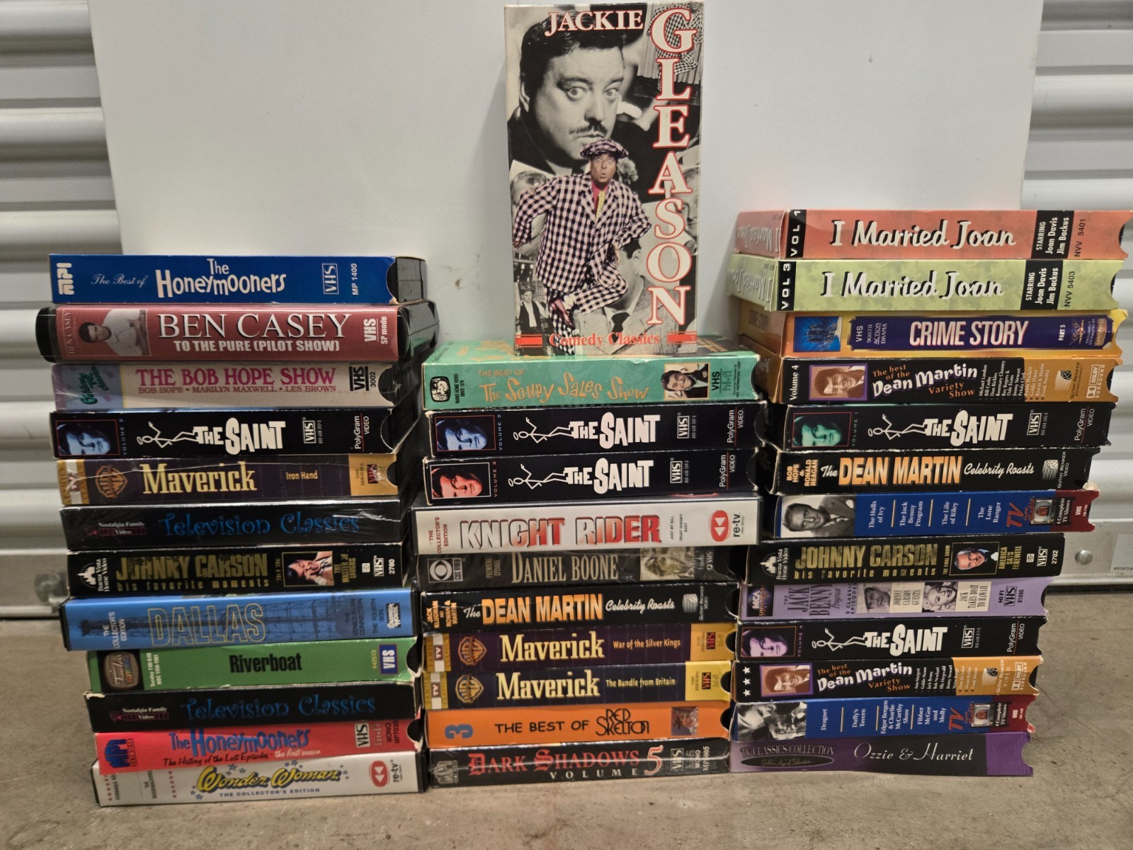 Lot of 37 Rare, Classic, out of print TV Shows on VHS- Tested
