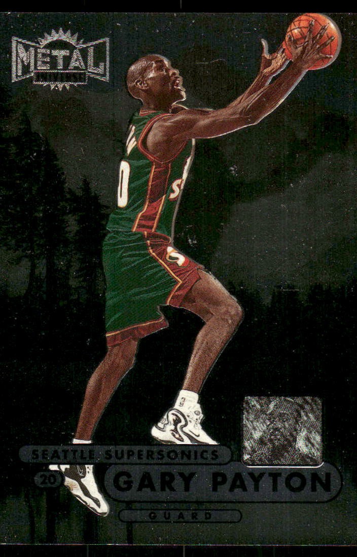 1997-98 Metal Universe Gary Payton #59 Seattle SuperSonics