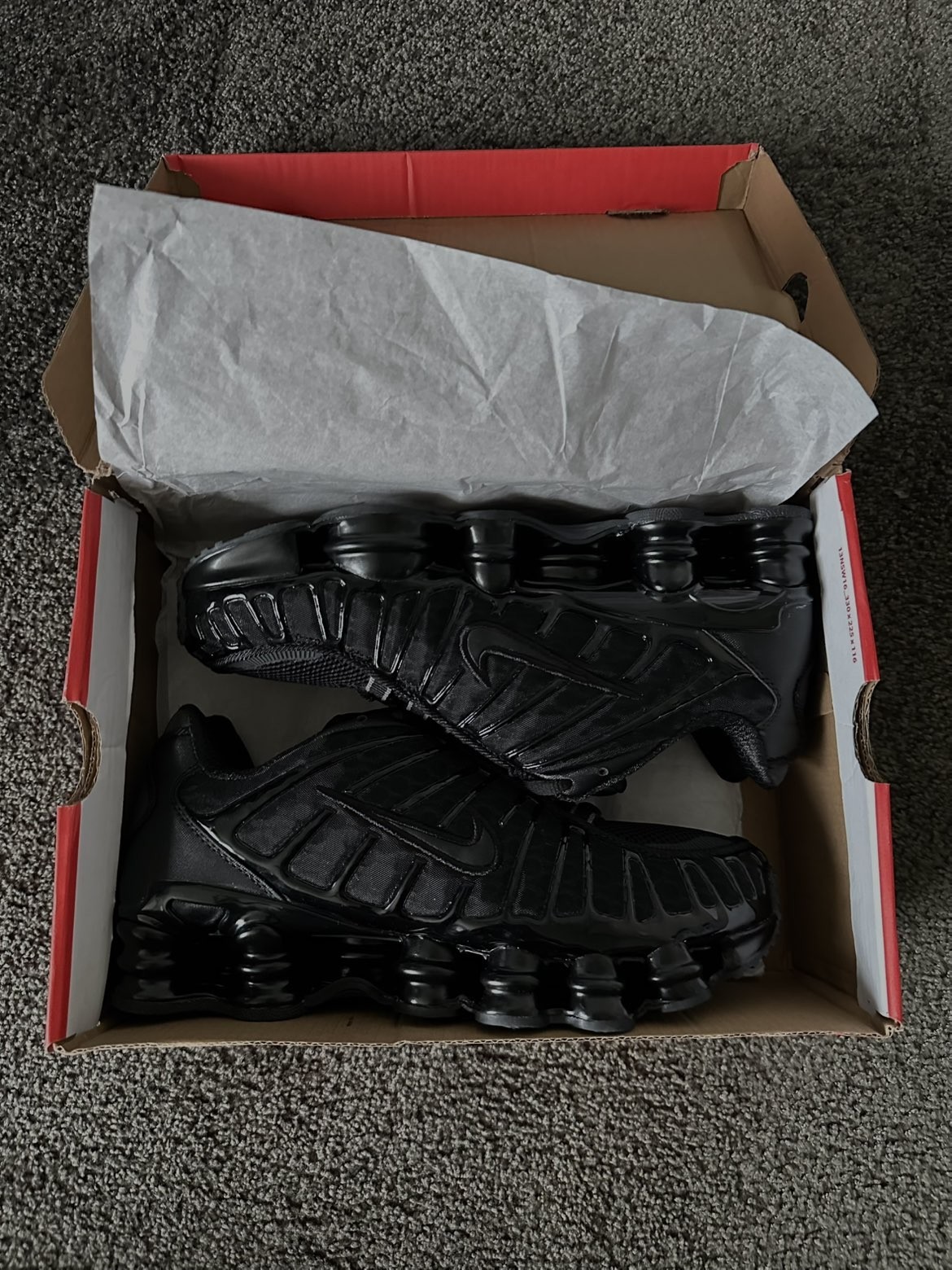 Nike Shox TL Triple Black Nike Shox TL Triple Black