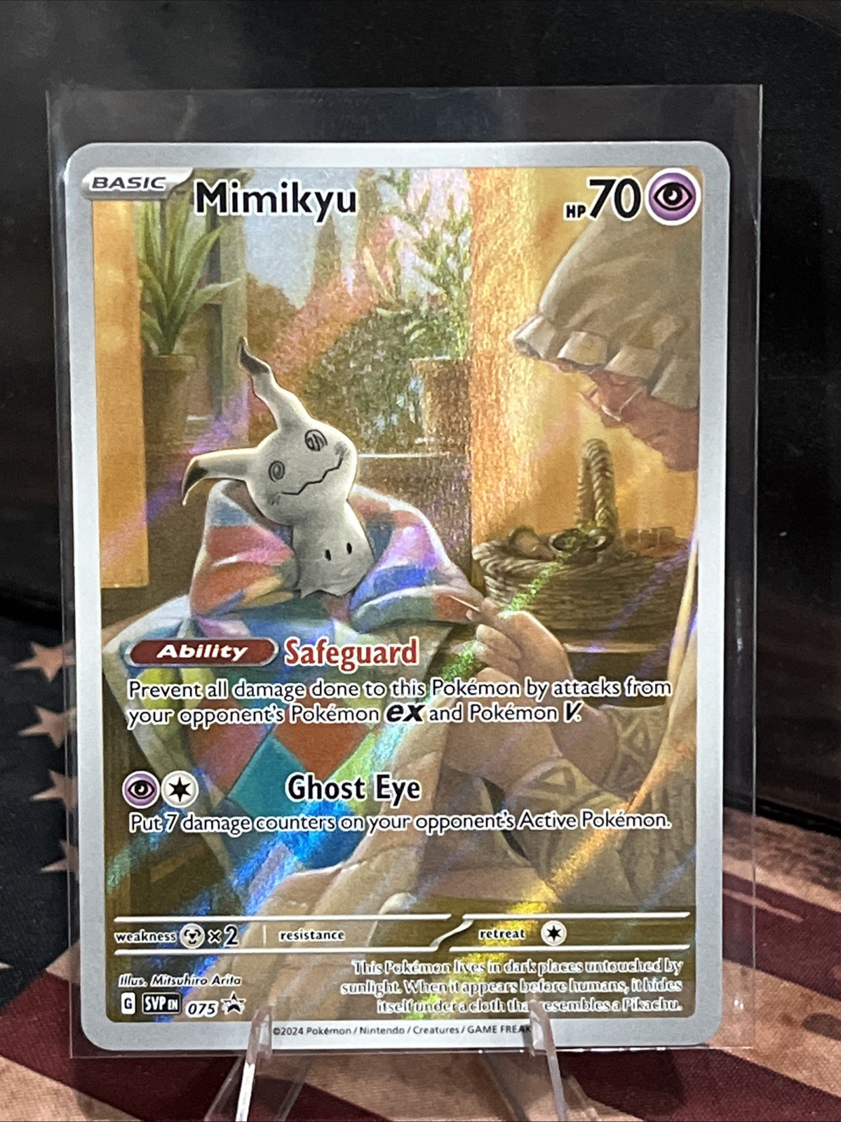 Mimikyu 075 Sv: Scarlet & Violet Promo Cards Holo