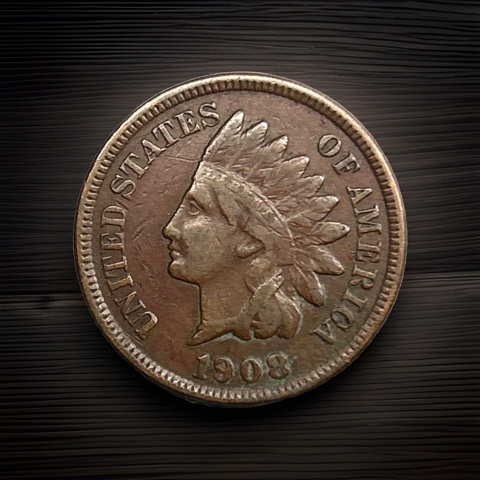 1908 Indian Head Cent 1908 Indian Head Cent
