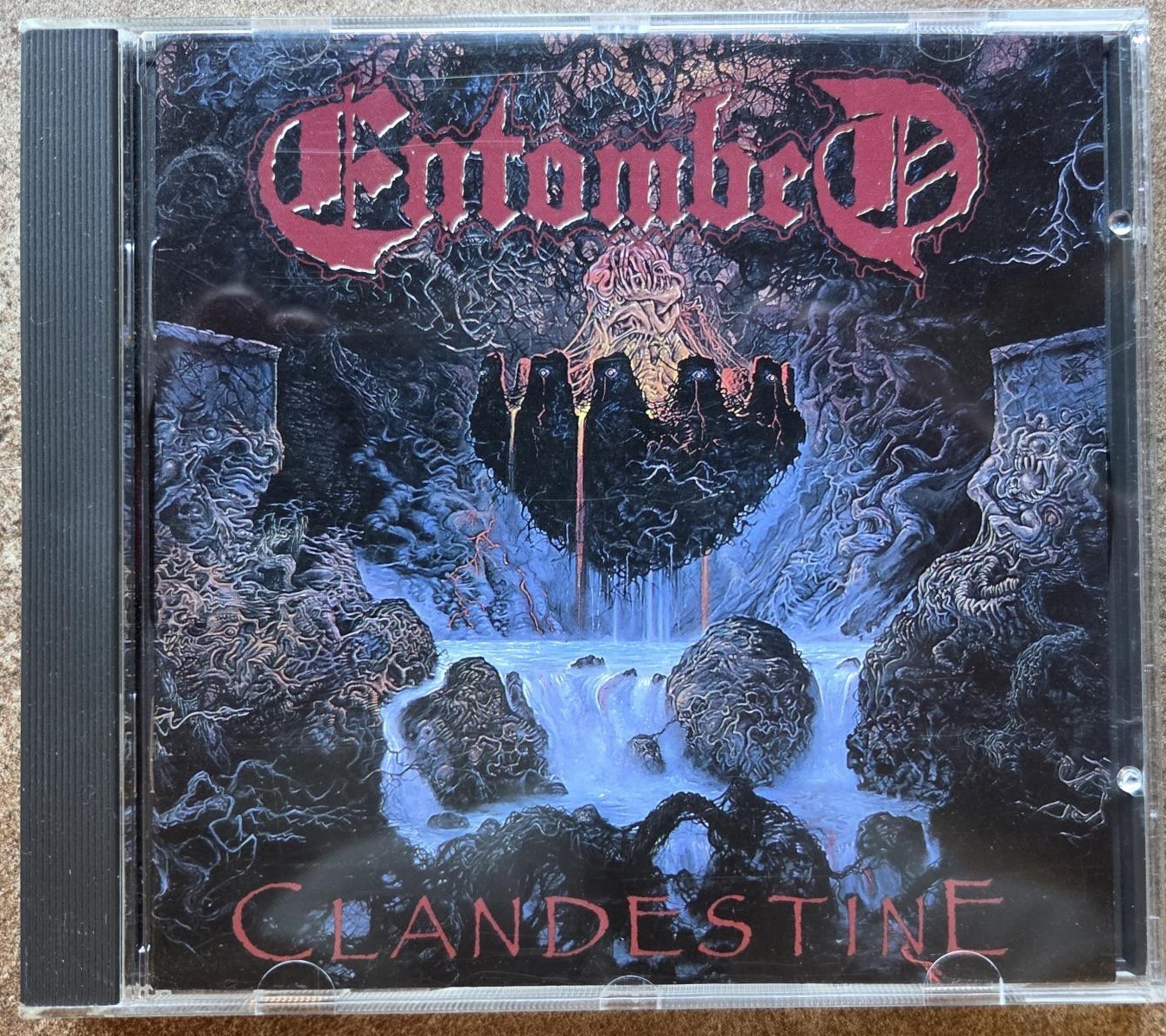 Entombed Clandestine CD (1992 Relativity/Earache 88561-1095-2), Great Condition Entombed Clandestine CD (1992 Relativity/Earache 88561-1095-2), Great Condition