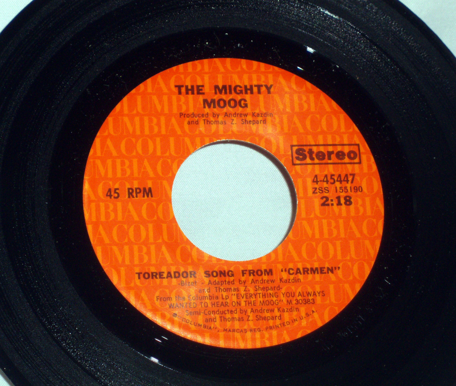 Mighty Moog:  Toreador Song from Carmen / Espana [Unplayed Copy]
