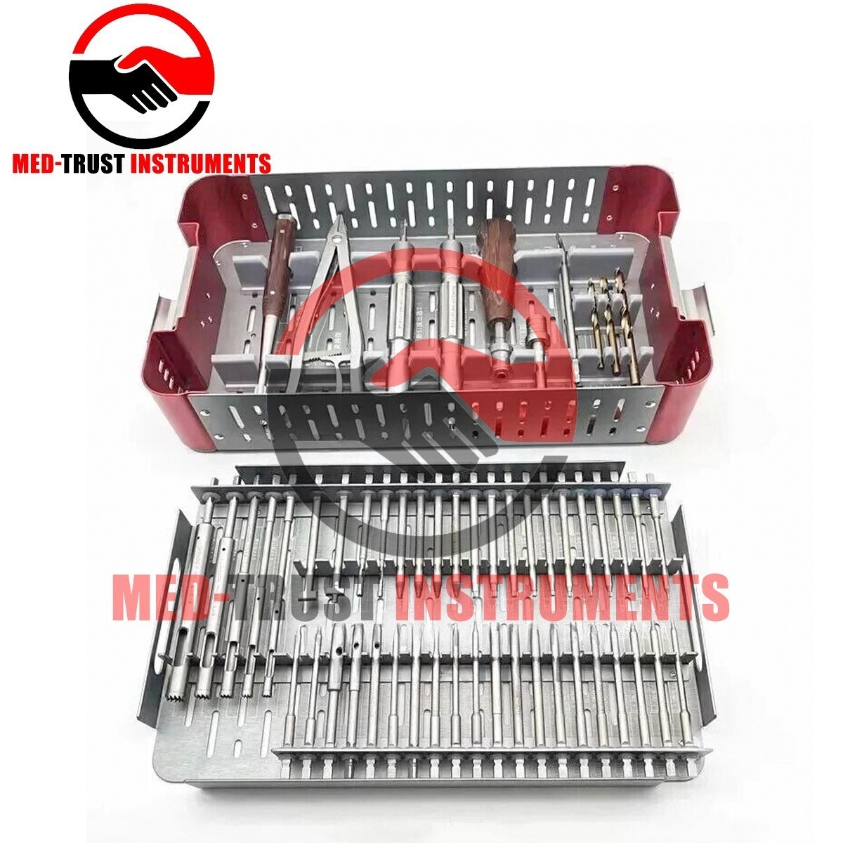 Broken Screw Removal Set Screw Extraction Surgical Instruments Orthopedic