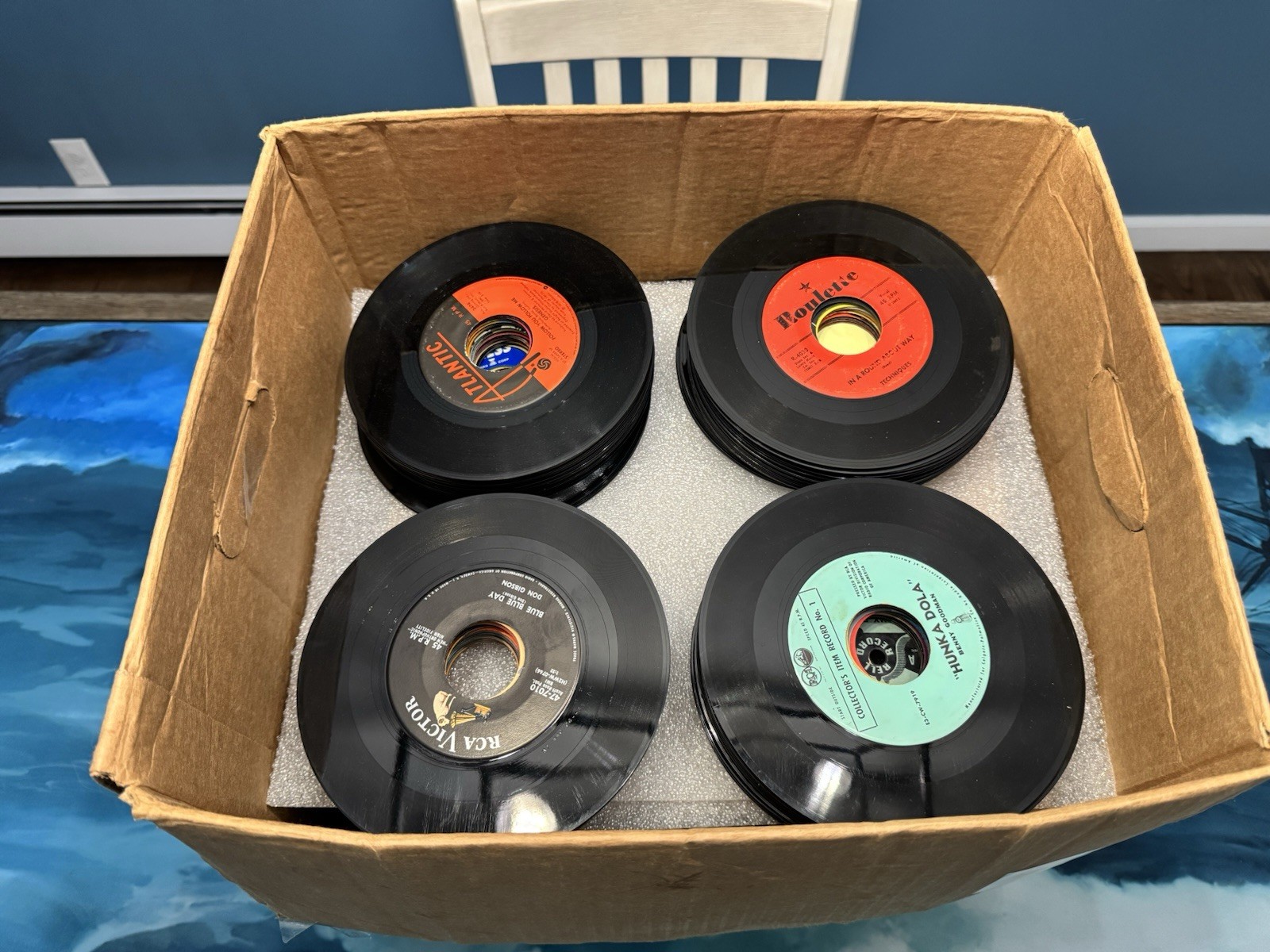 QTY 450 - Bulk Lot Of 7’’ 45, Mixed Genres, Mixed Condition (VG, VG+) QTY 450 - Bulk Lot Of 7’’ 45, Mixed Genres, Mixed Condition (VG, VG+)