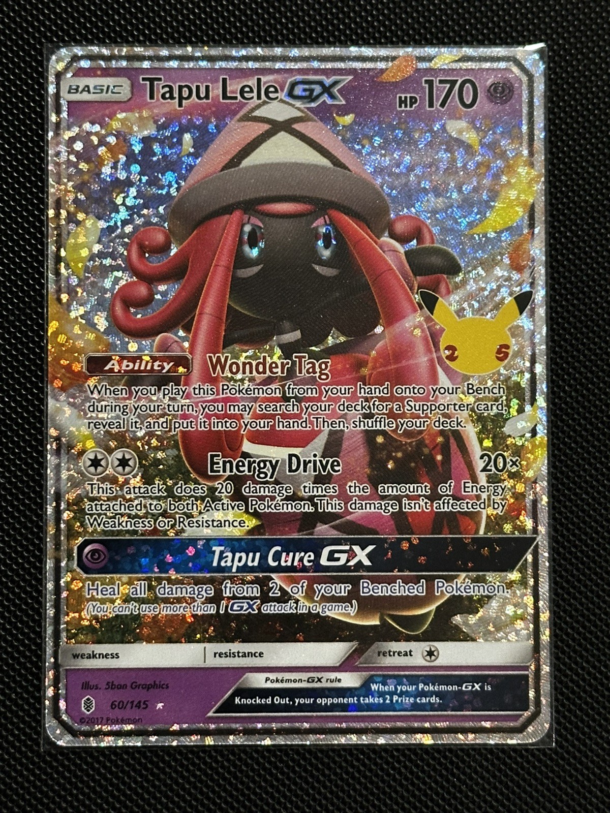 Tapu Lele GX 60/145 Celebrations: Classic Collection - NM Tapu Lele GX 60/145 Celebrations: Classic Collection - NM