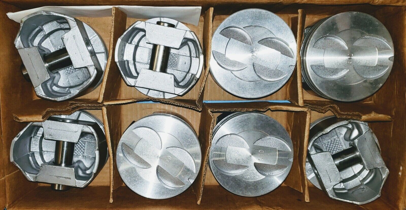 Clevite pistons TC2587 STD Replace Sealed Power 517CP Engine Piston Set of 8 Clevite pistons TC2587 STD Replace Sealed Power 517CP Engine Piston Set of 8