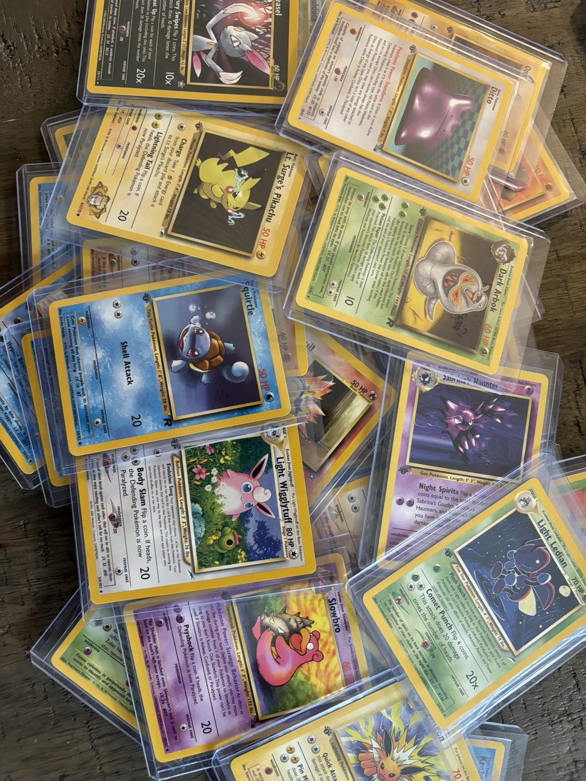 1st Edition - Old Pokemon Cards - 100% Vintage - WOTC ONLY - 20 CARD PACK