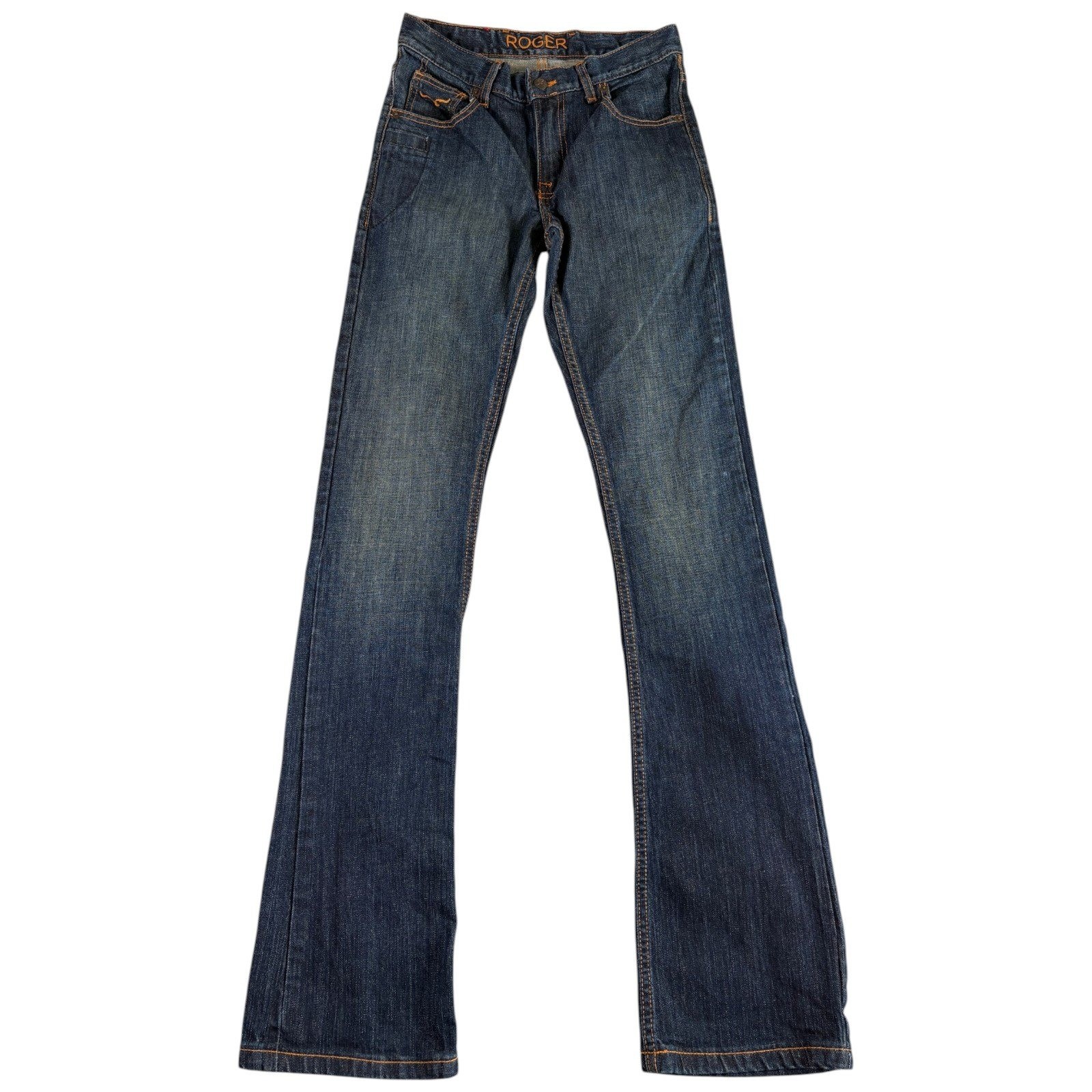 Kimes Ranch Roger Selvedge Jeans Womens 27/34 Dark Blue Bootcut Western Heritage