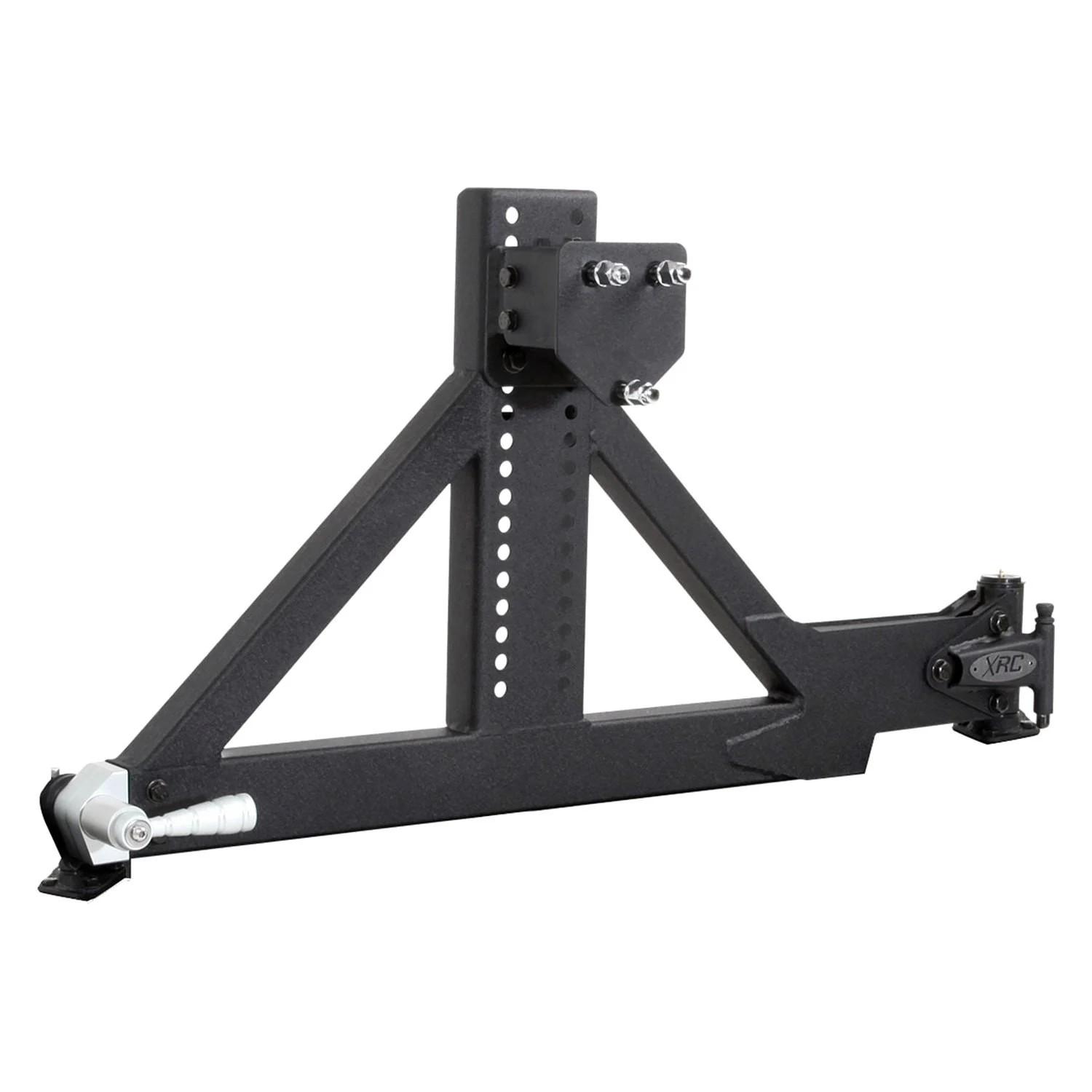 For Jeep Wrangler 1987-2006 Smittybilt XRC Black Bolt-On Swing Away Tire Carrier