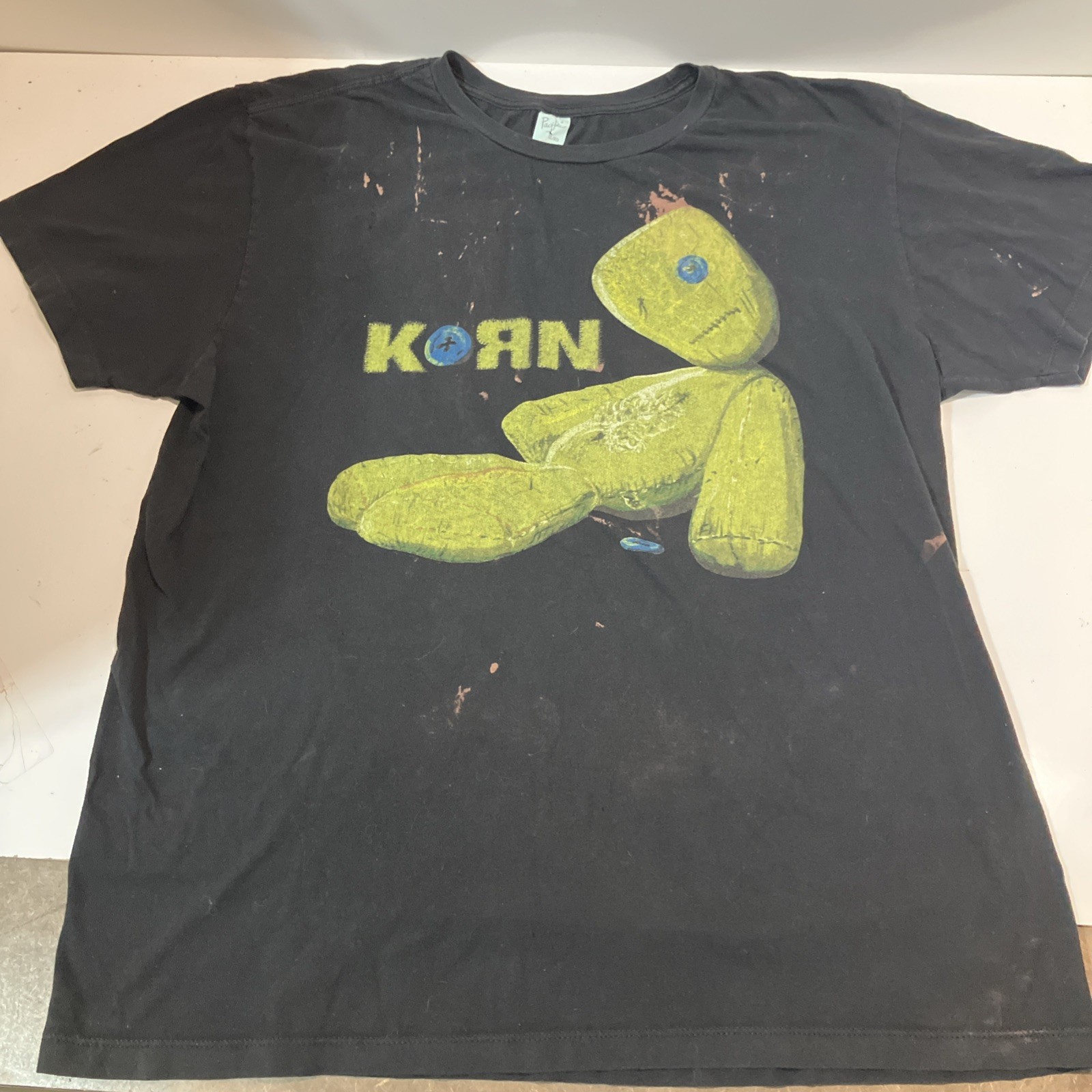 1999 Vintage Y2K Korn Issues Doll Album T Shirt XL NOS Giant Brand Tag XL 1999 Vintage Y2K Korn Issues Doll Album T Shirt XL NOS Giant Brand Tag XL