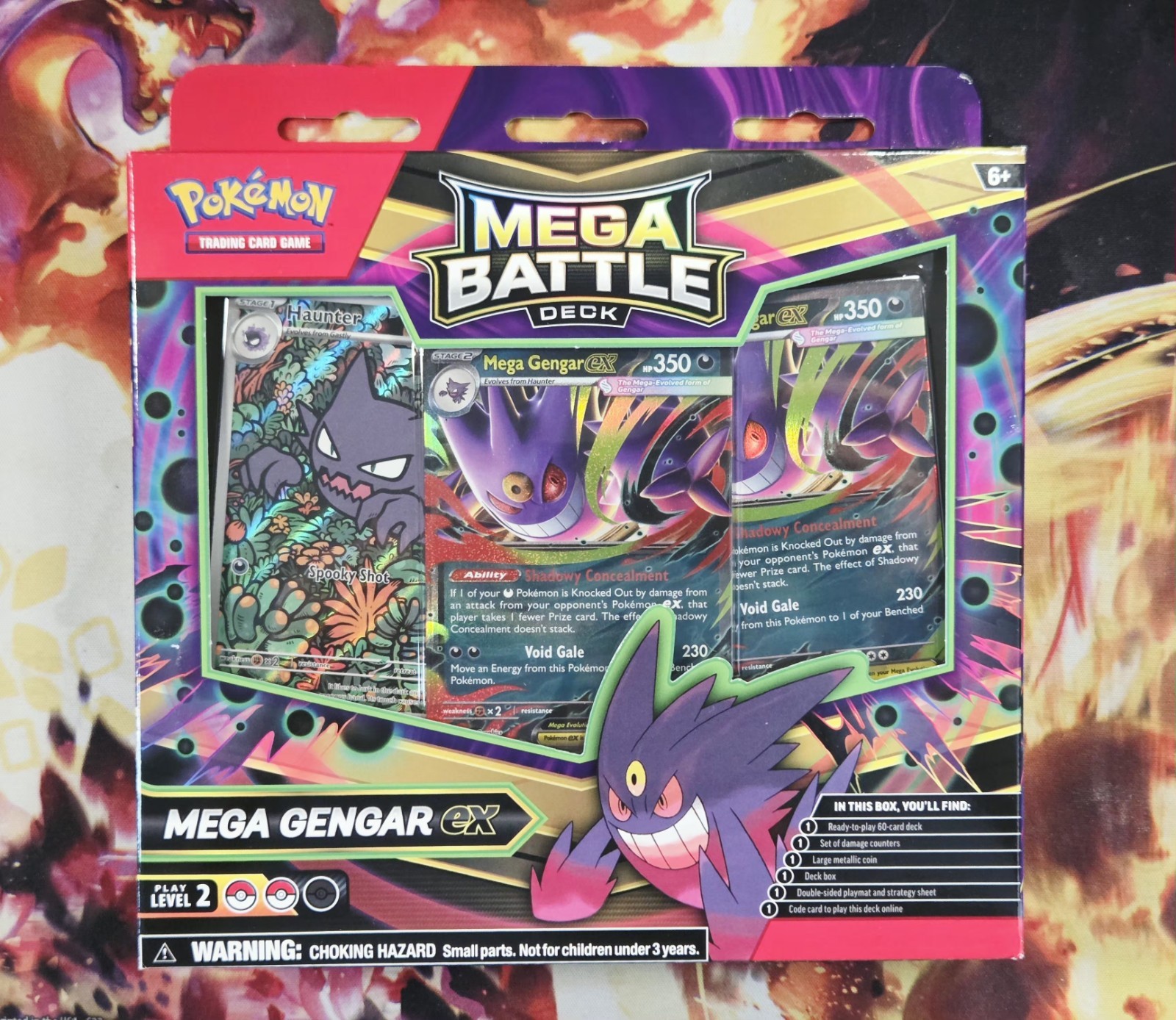 Pokemon TCG Mega Battle Deck Mega Gengar ex New Factory Sealed 