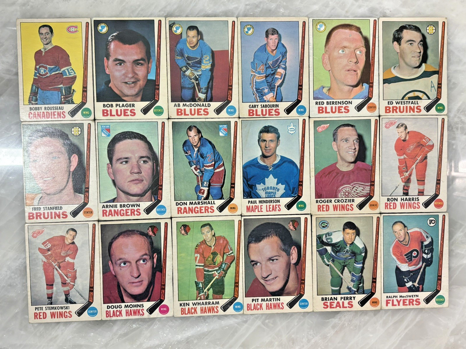 vintage 1969-70 O-PEE-CHEE NHL partial set 70/231 mixed condition SEE PHOTOS vintage 1969-70 O-PEE-CHEE NHL partial set 70/231 mixed condition SEE PHOTOS