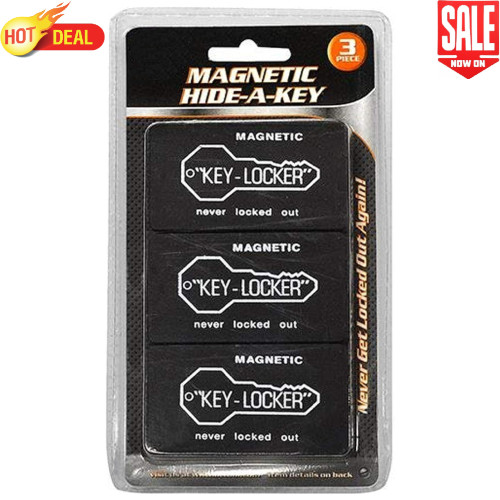 3x Magnetic Key Case Holder Sticks To Car Hide A Spare Key Storage Safe Hideakey 3x Magnetic Key Case Holder Sticks To Car Hide A Spare Key Storage Safe Hideakey
