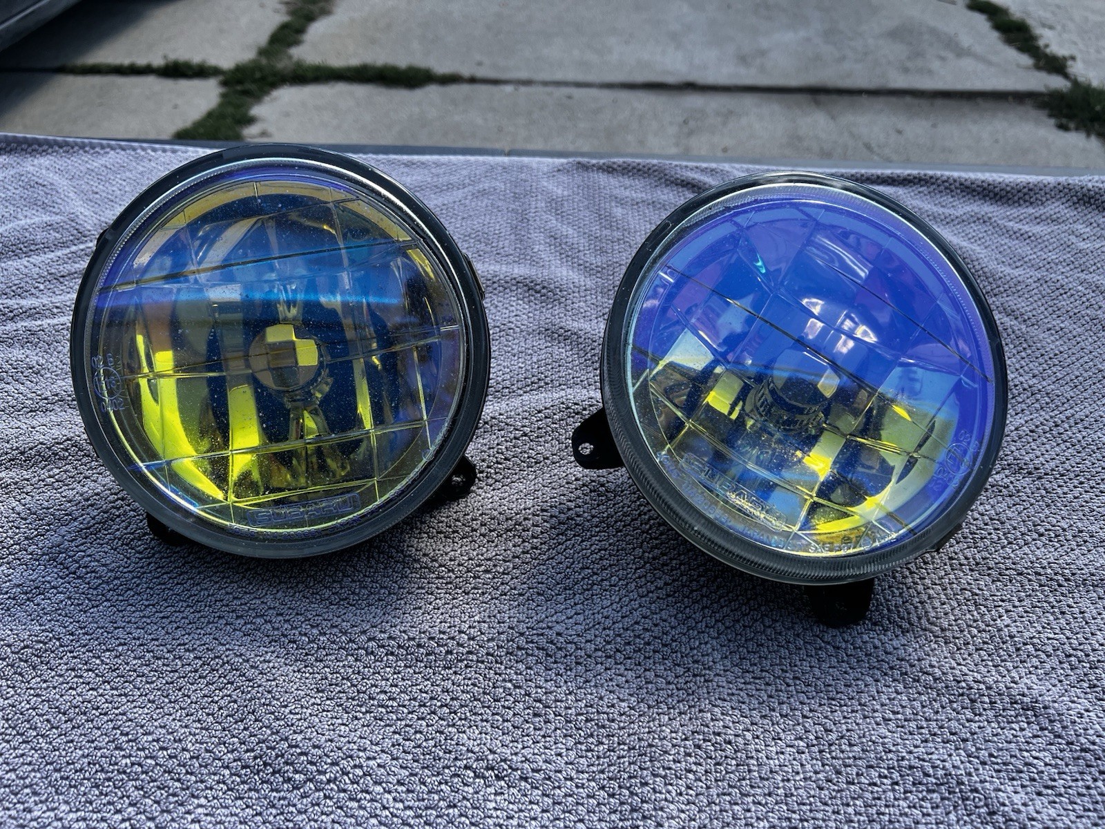 Jdm Subaru GDB GC8 Rainbow Fog Lights Jdm Subaru GDB GC8 Rainbow Fog Lights