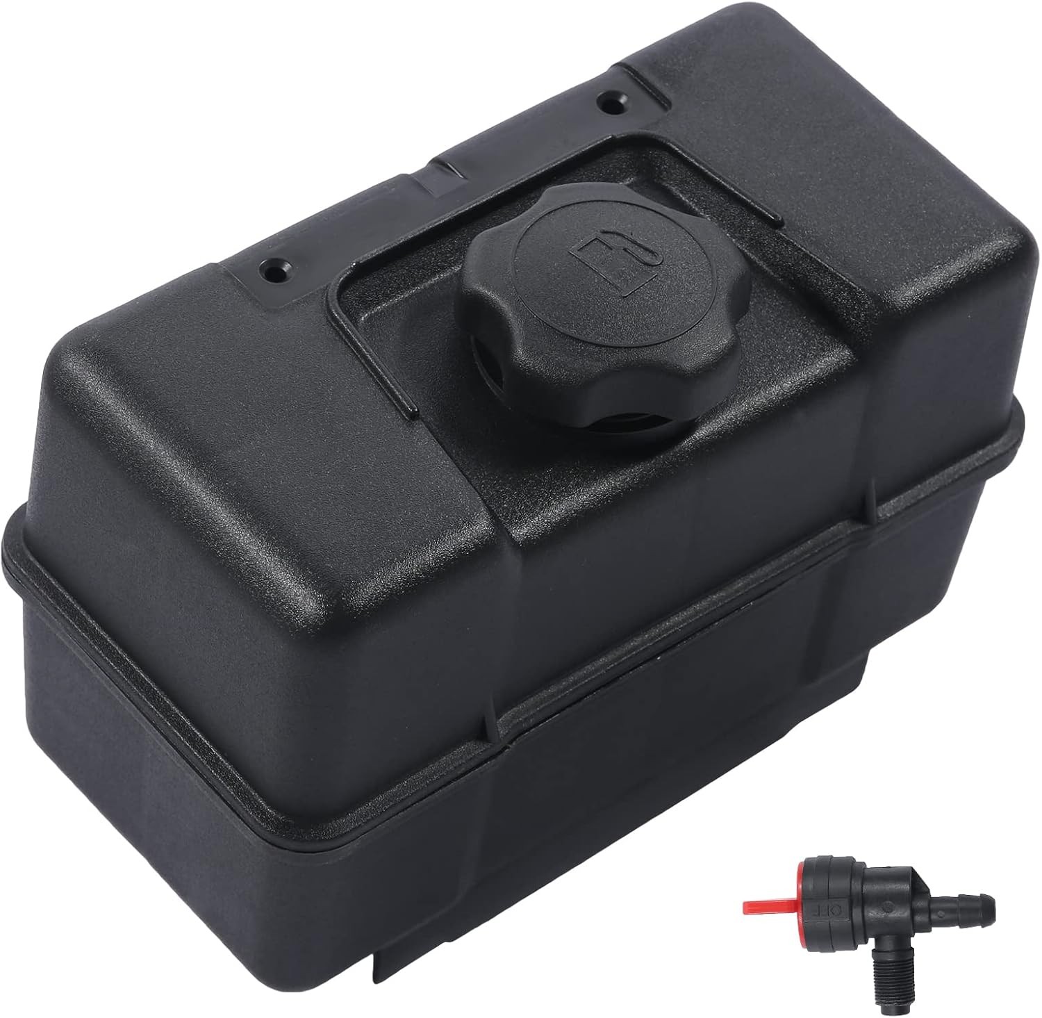 691993 Fuel Tank 1 Gallon Gas Tank 4 Quart Fuel Gas Tank w/ Cap & Shut-Off Valve