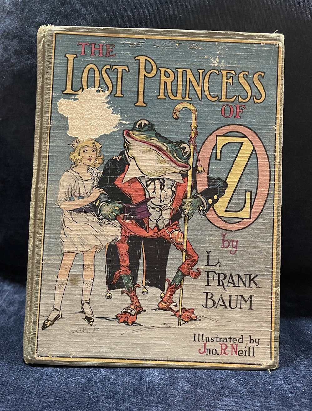 ANTIQUE 1917 Book The Lost Princess of Oz - L. Frank Baum Hardcover