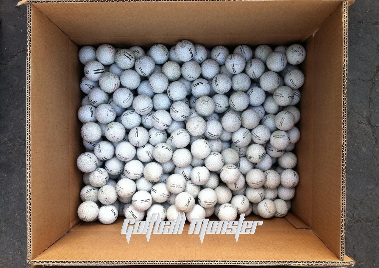 400 D Grade Used Range Ball Hit Away Golf Balls Practice Shag 