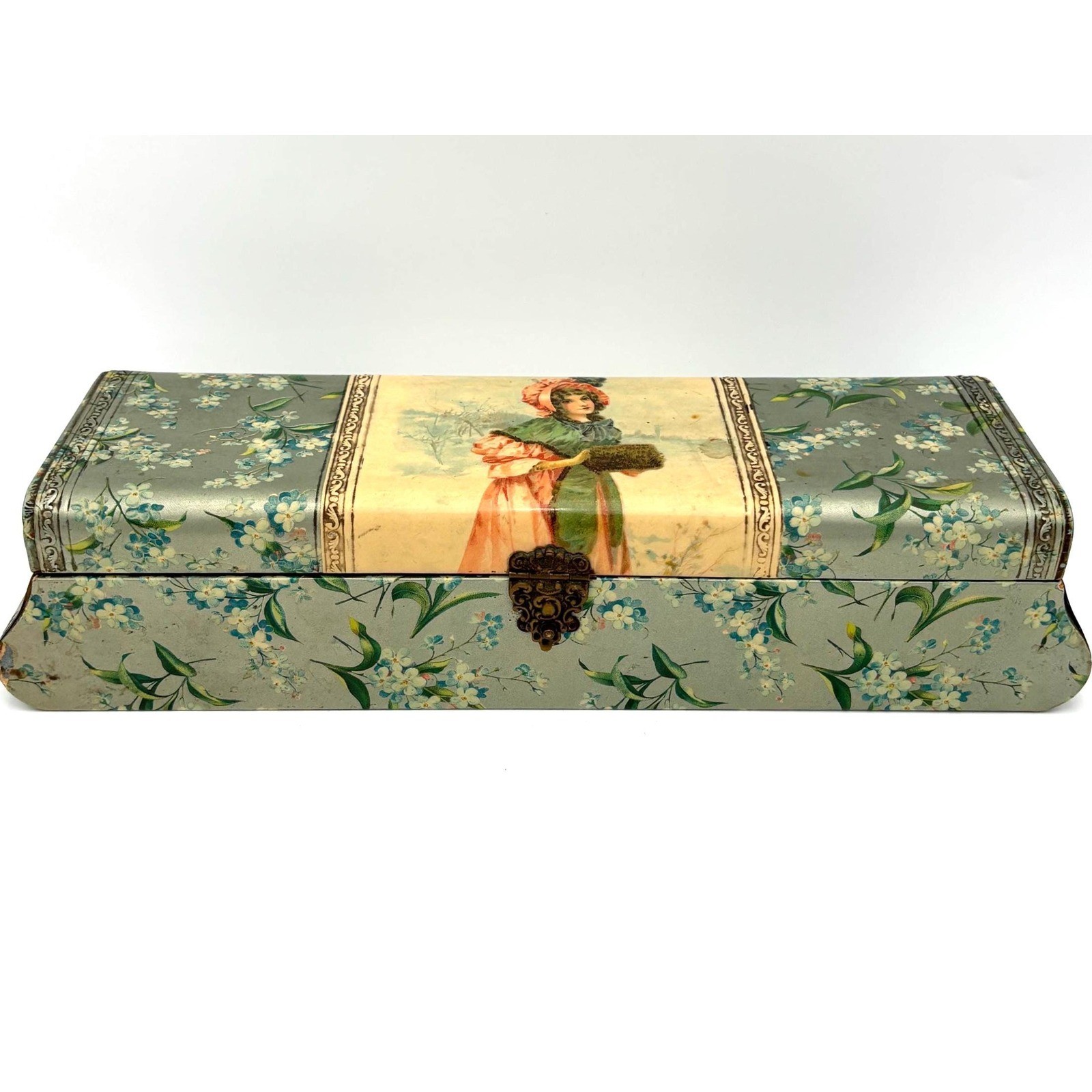 Antique 19th Century Glove Box