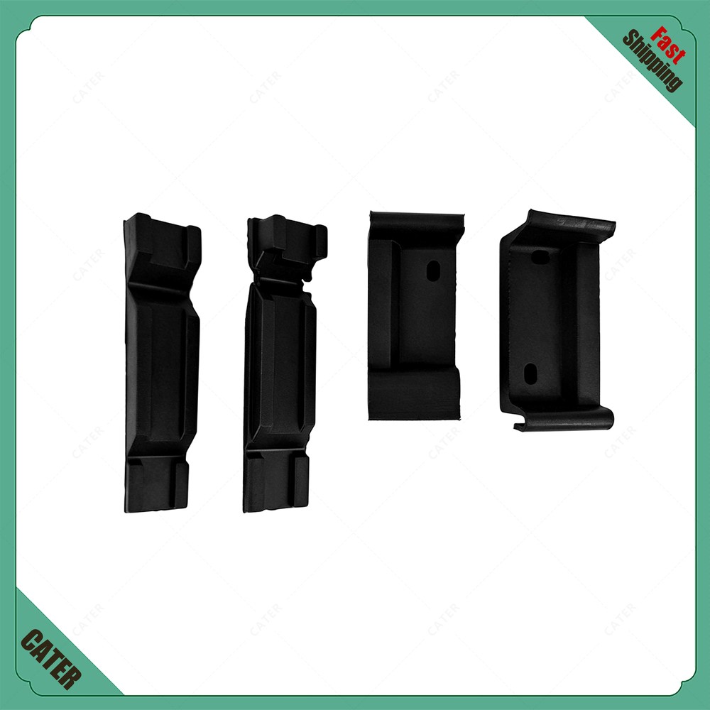 4Pcs For 1979-1993 Mustang New Upper & Lower Radiator Bracket Rubber Insulators