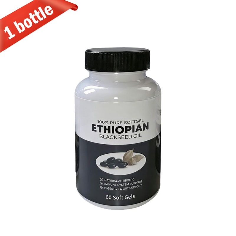 5X Ethiopian Black Seed Oil Softgels 100% Pure Natural