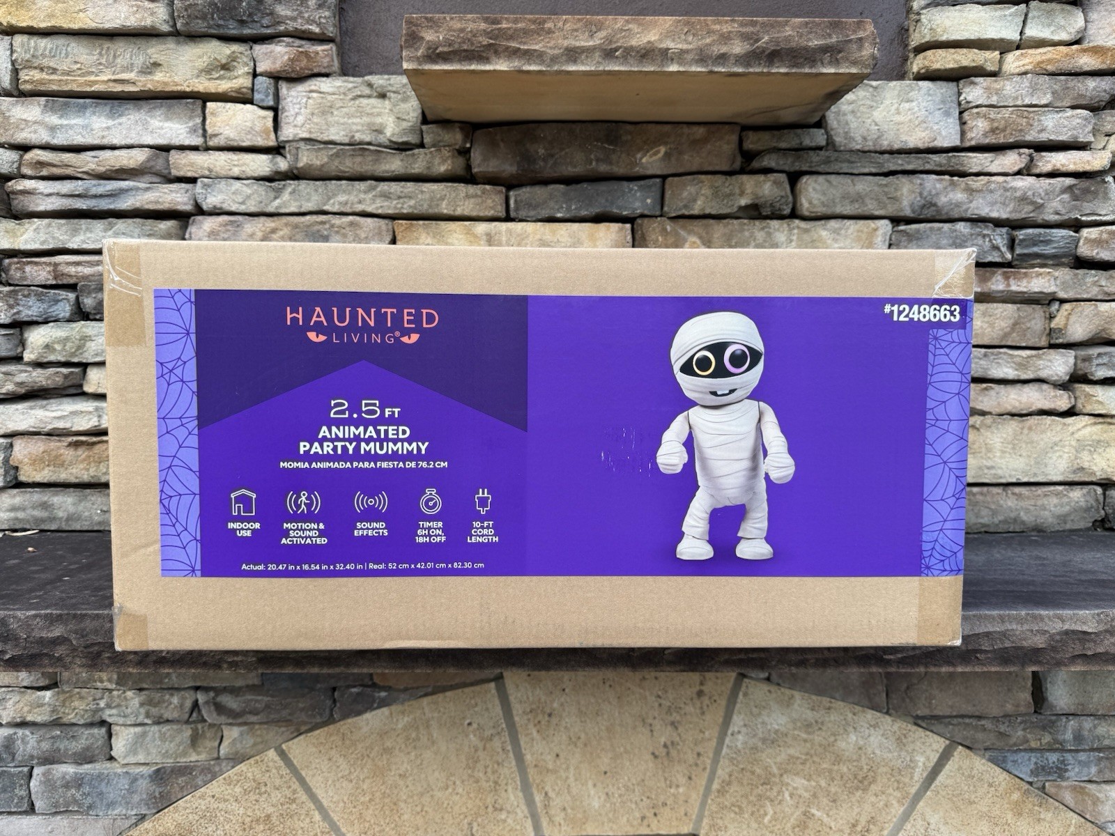 Haunted Living 2.7Ft Motion Activated Dancing Mummy Animatronic 2026 Halloween Haunted Living 2.7Ft Motion Activated Dancing Mummy Animatronic 2026 Halloween