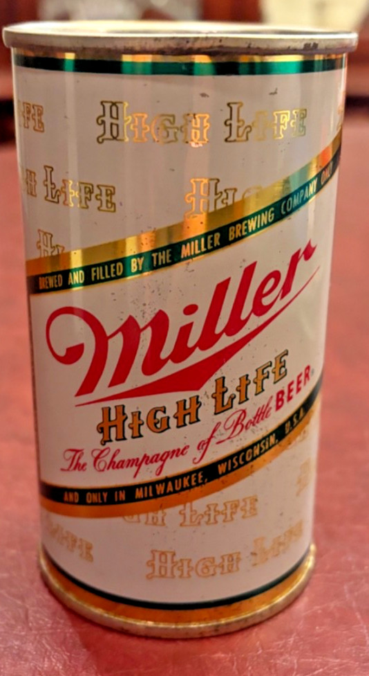 MINTY Miller High Life Flat Top~B.O.~Miller Brewing~ MINTY Miller High Life Flat Top~B.O.~Miller Brewing~
