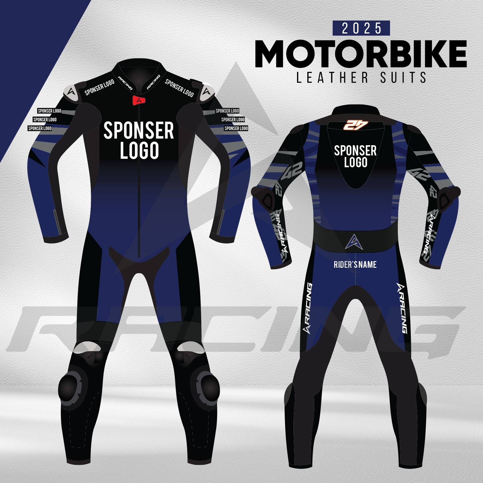Alex Rins Monster Energy Yamaha Motorbike Leather Suit MotoGP 2025