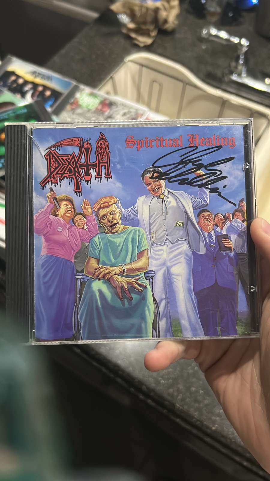 Death – Spiritual Healing 1990 Combat Records CD