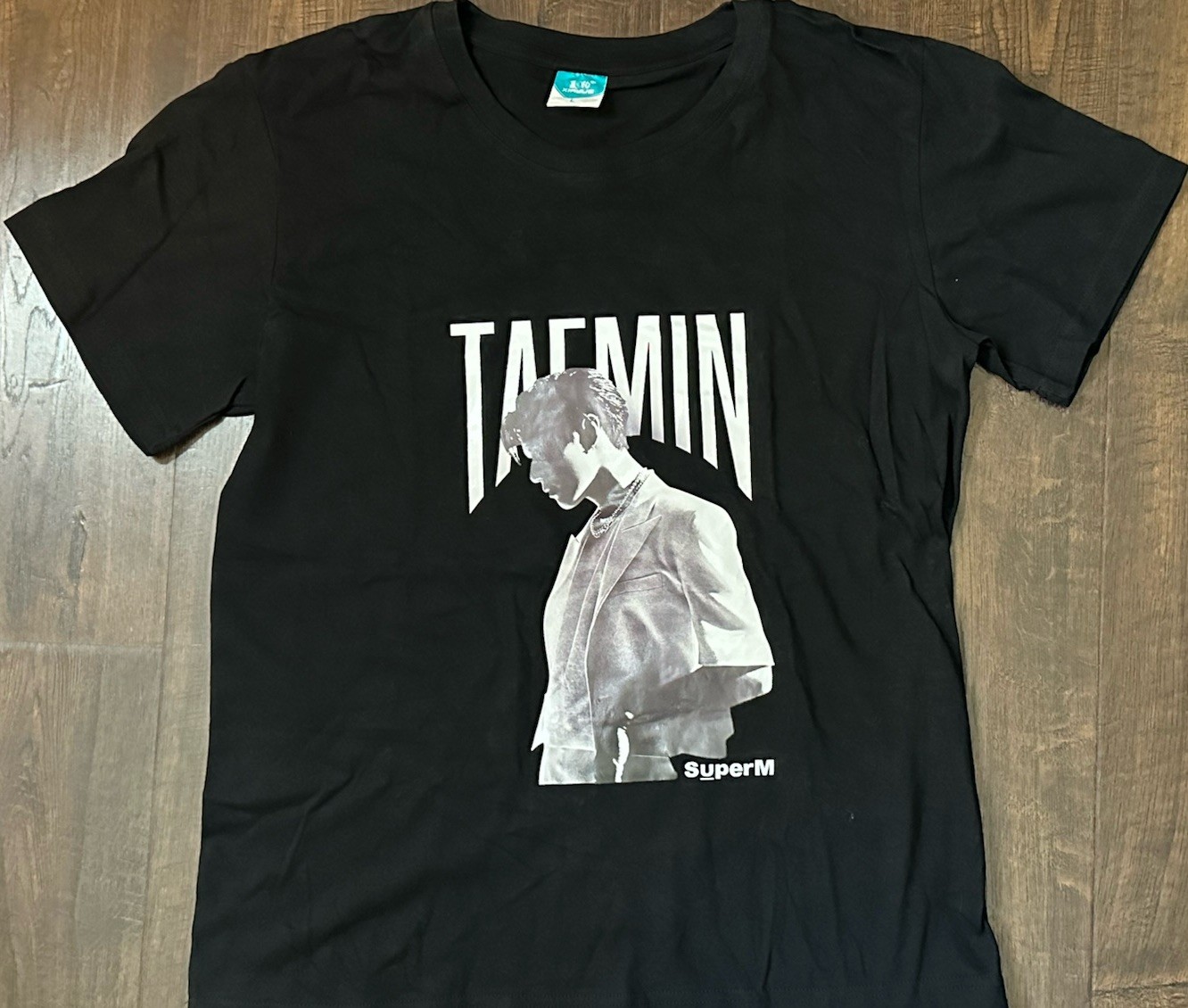 SuperM SHINee Taemin AR T-shirt Size Large- K-pop SuperM SHINee Taemin AR T-shirt Size Large- K-pop