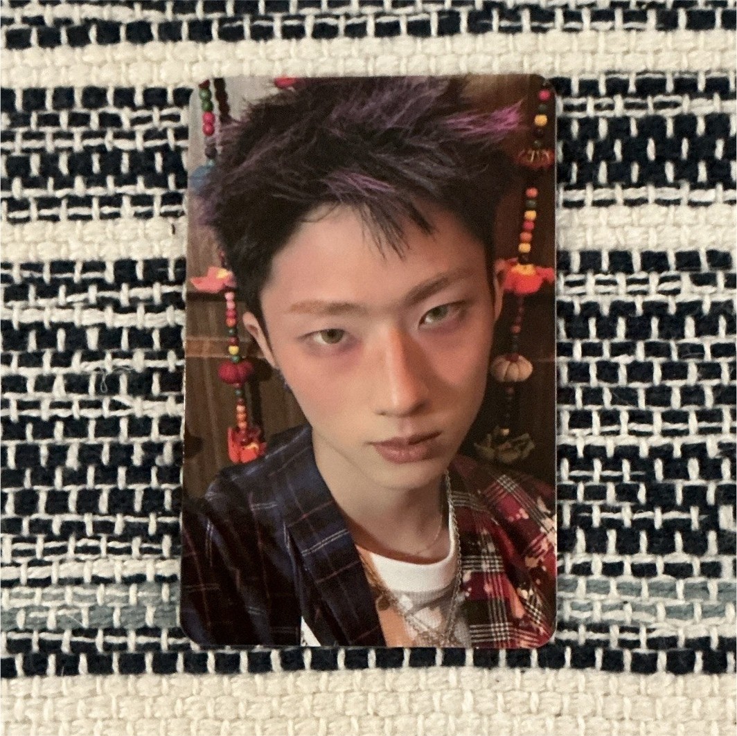K-pop P1HARMONY EX Jiung photo card K-pop P1HARMONY EX Jiung photo card